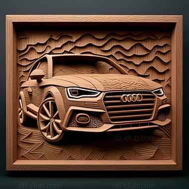 3D модель Audi A1 (STL)